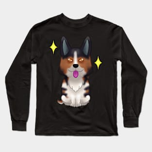 Corgi Pembroke sable Long Sleeve T-Shirt